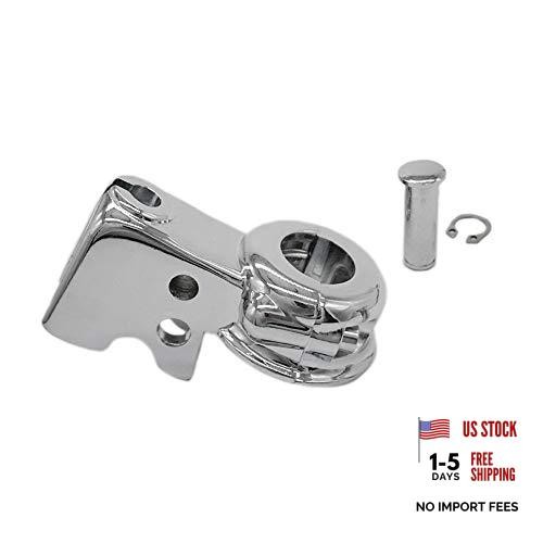 Chrome clutch lever mount - chrome,