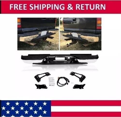 New chrome rear bumper - chrome,