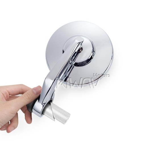 Bar end mirror bob chrome - bar,